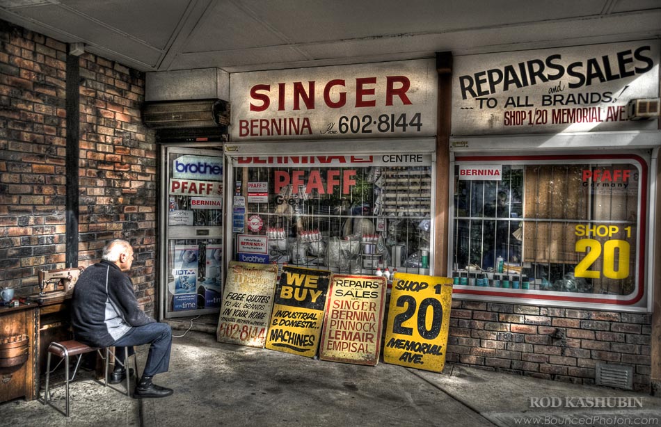 An Old Sewing Shop In Liverpool