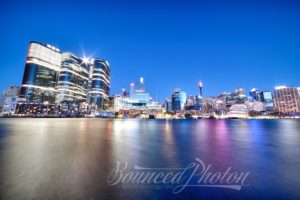 Moonrise Over Barangaroo, Sydney, Australia